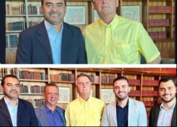 Governador Wanderlei Barbosa se reúne com Bolsonaro