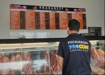 Procon Tocantins identifica variação de até 120% nos preços de carnes em açougues de Araguaína