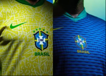 Nike revela novos uniformes da seleção brasileira para a Copa América de 2024