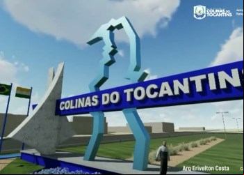 Prefeitura de Colinas Inaugura Novo Pórtico de Entrada: Comunidade é Convidada a Participar