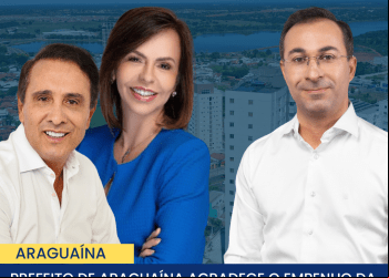 Prefeito de Araguaína agradece o empenho de Gaguim e Dorinha por garantirem recursos para habitação popular no Tocantins