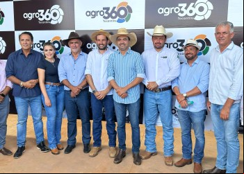 Governador Wanderlei e deputado Gaguim prestigiam abertura da Agro 360 em Peixe